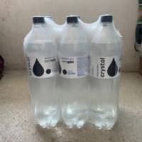 Agua Cristal com Gs 1,5L (Pack com 6)